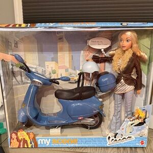 My scene  Fashion Doll with Vespa